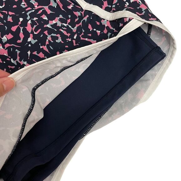 Sweaty Betty Women’s On Your Marks 4" Running Shorts,blue jot print lined sz 2XL - Picture 6 of 12